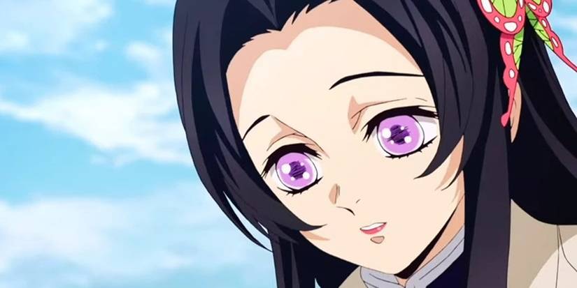 Kanae Kocho looks down while talking on a sunny day.