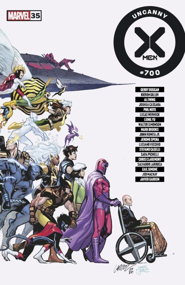 X-Men #35 cover.