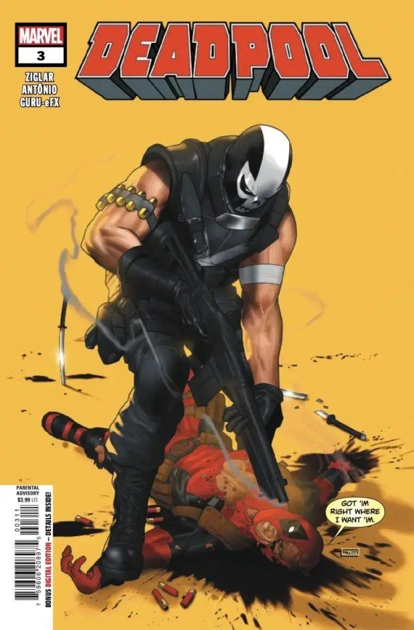 Deadpool #3 cover.