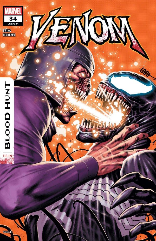 Venom #34 cover.