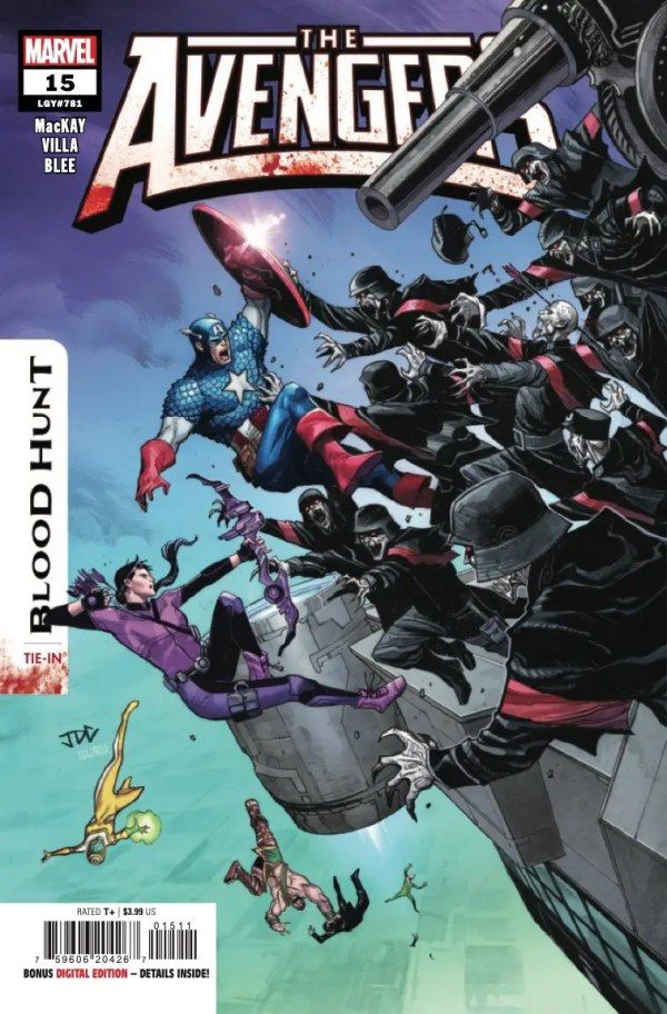 Avenger #15 cover.