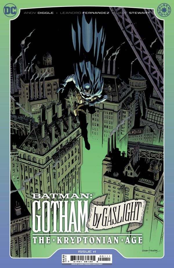 Capa de Batman Gotham by Gaslight: The Kryptonian Age #1.