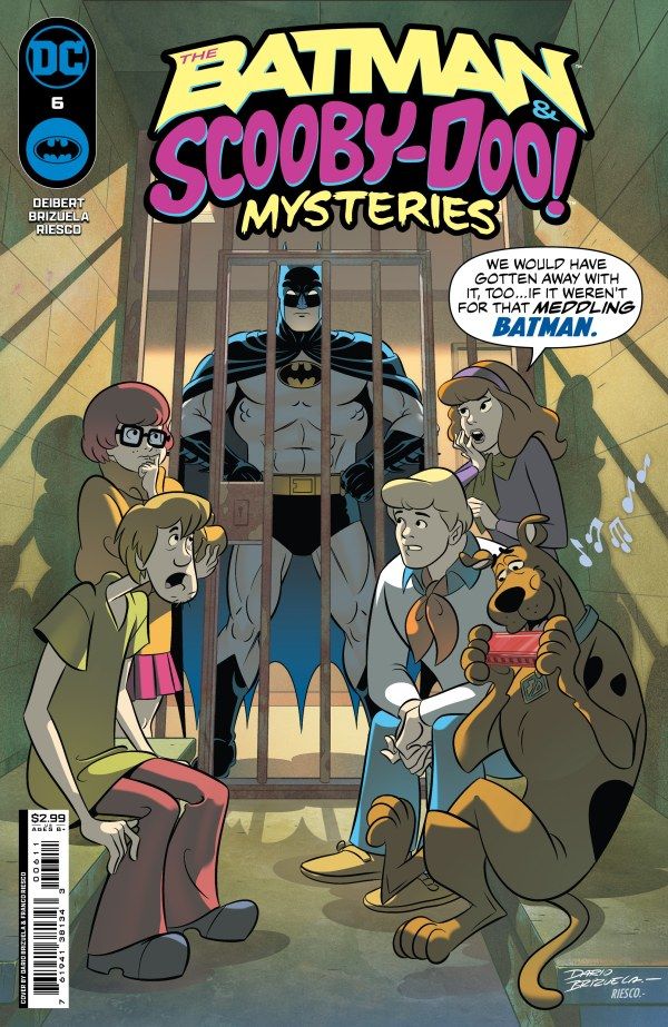 The Batman & Scooby-Doo Mysteries #6 cover.