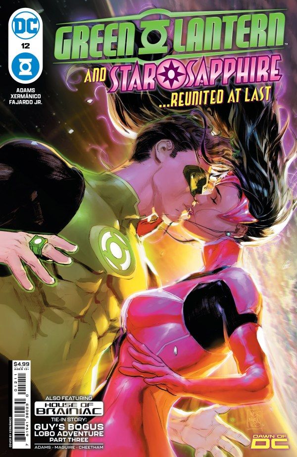 Green Lantern #12 cover.