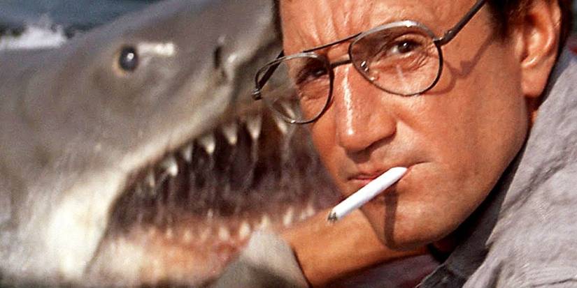 Chief Brody is attacked in Jaws