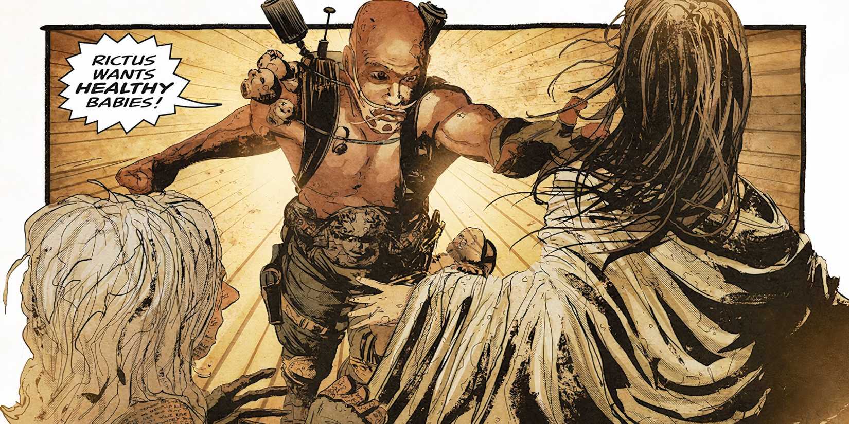 Wanted Comic Rictus How Furiosa Retcons Fury Road's Prequel Comic