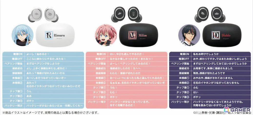 Reincarnated as a Slime Gets New Wireless Earbud Release With