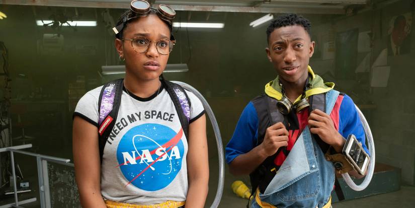 Two kids prepare to time travel in See You Yesterday