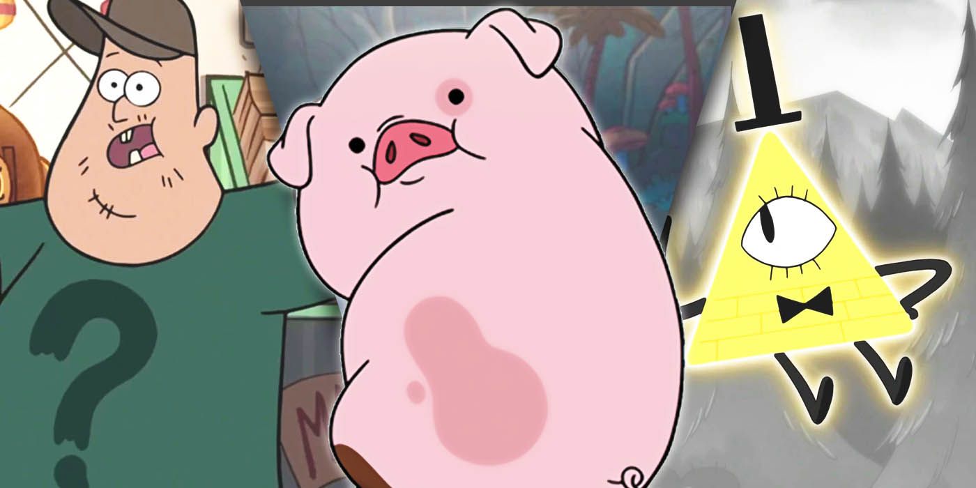 The Funniest Gravity Falls Characters, Ranked, image size:1400x700