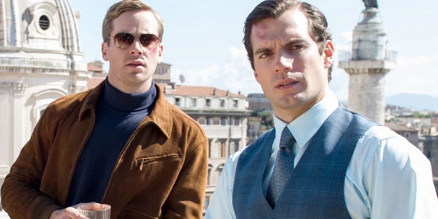 Henry Cavill and Armie Hammer star in The Man From Uncle