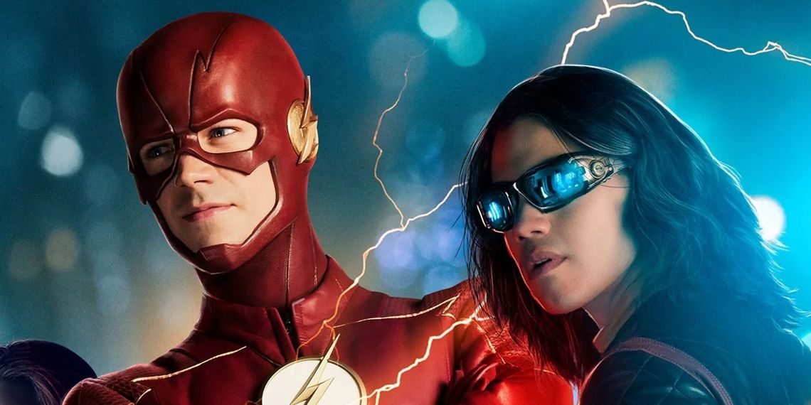 O Flash e Cisco Ramon no pôster do Flash