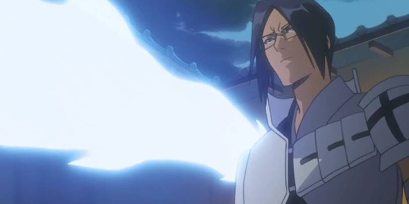 Uryu Ishida activates the power to form a single energetic wing in the ride of bleach.