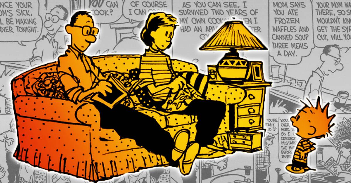 Best Calvin & Hobbes Comics Featuring Calvin's Parents