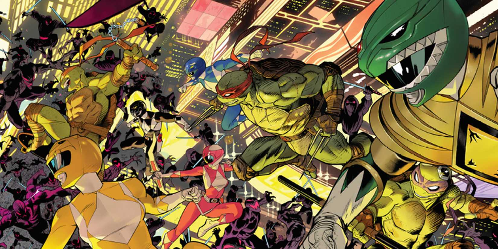 Every Power Rangers & TMNT Comic Crossover Issue, Ranked