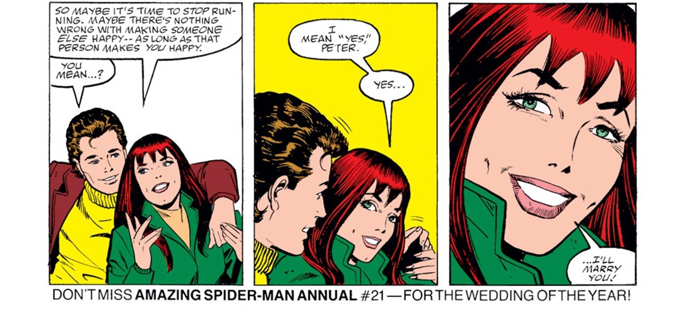 What Happened After Spider-Man's (Botched) Proposal to Mary Jane?