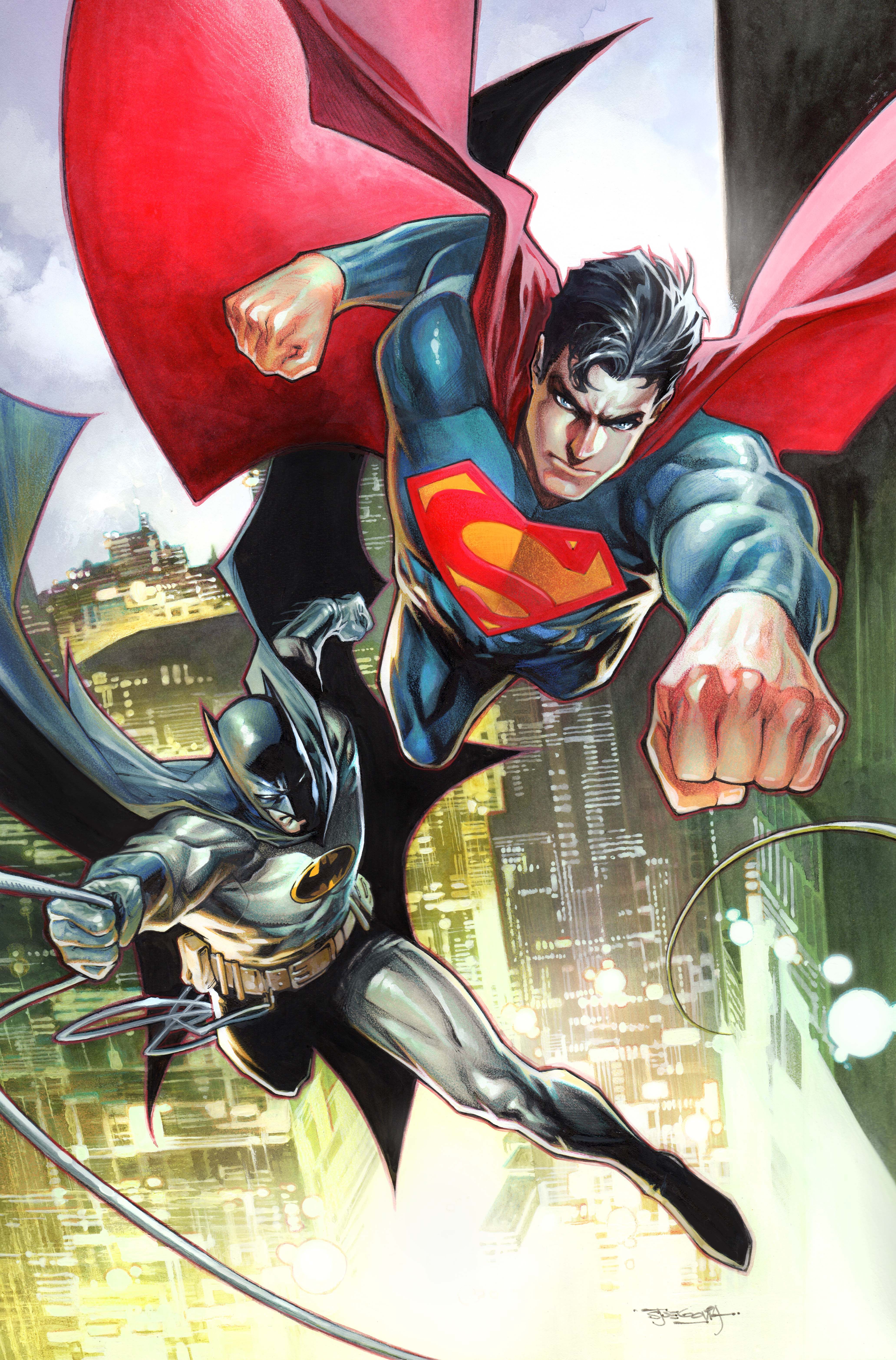 Batman Superman Worlds Finest 32 OTO (Segóvia)