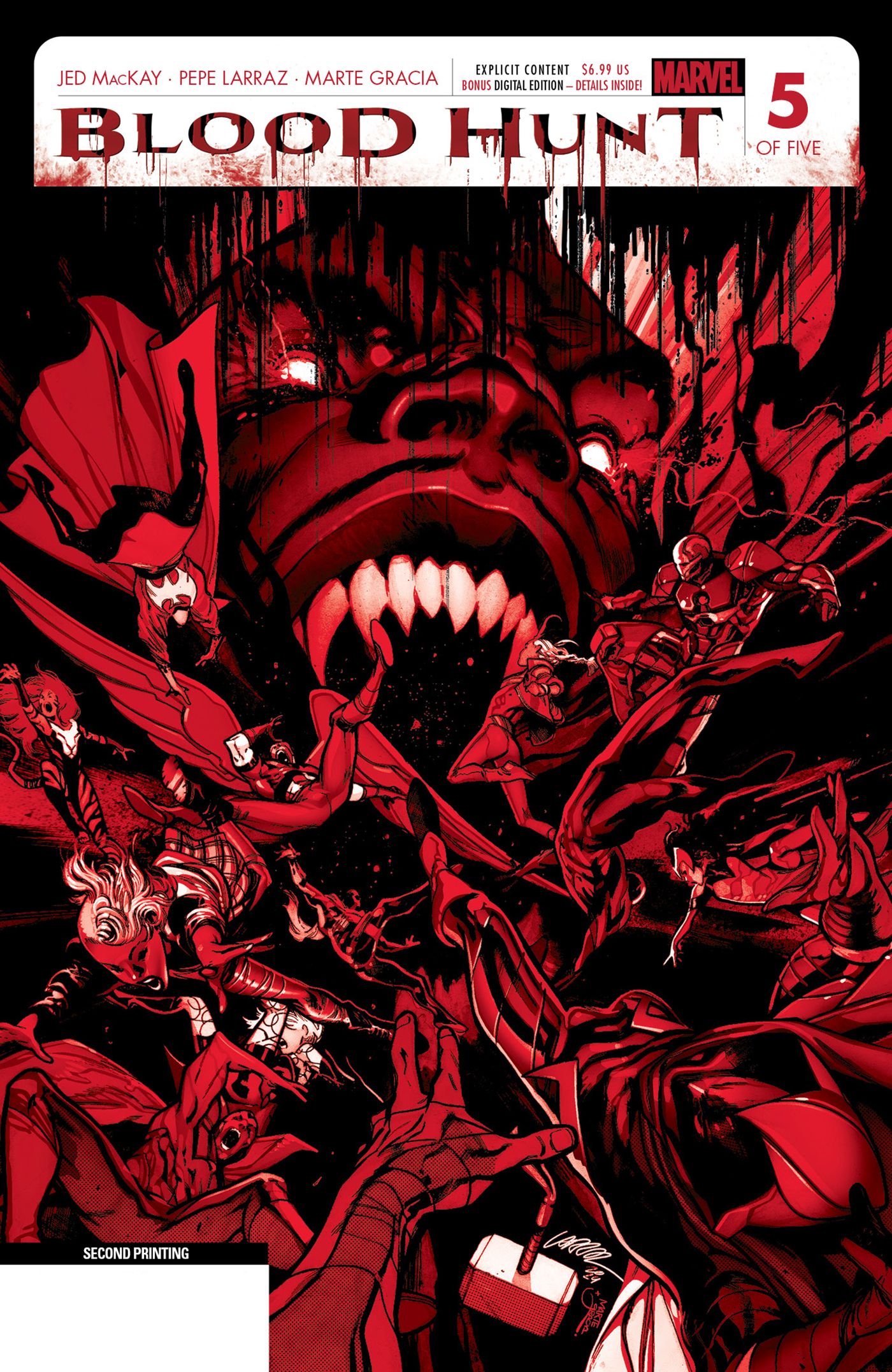 Marvel Goes Back to Print on All of Its R-Rated Red Band Blood