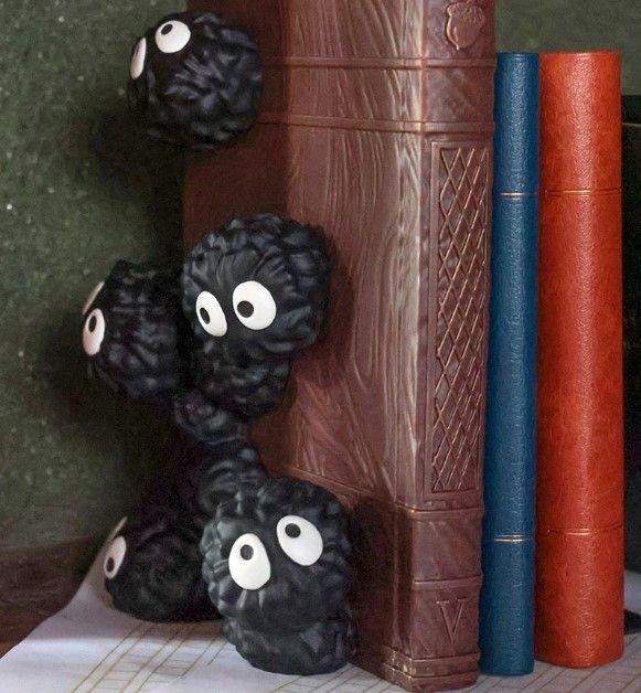 Studio Ghibli Re-Releases Its Adorable Totoro Soot Sprite Bookend