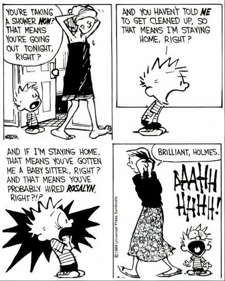 Calvin and Hobbes: What is the Noodle Incident?