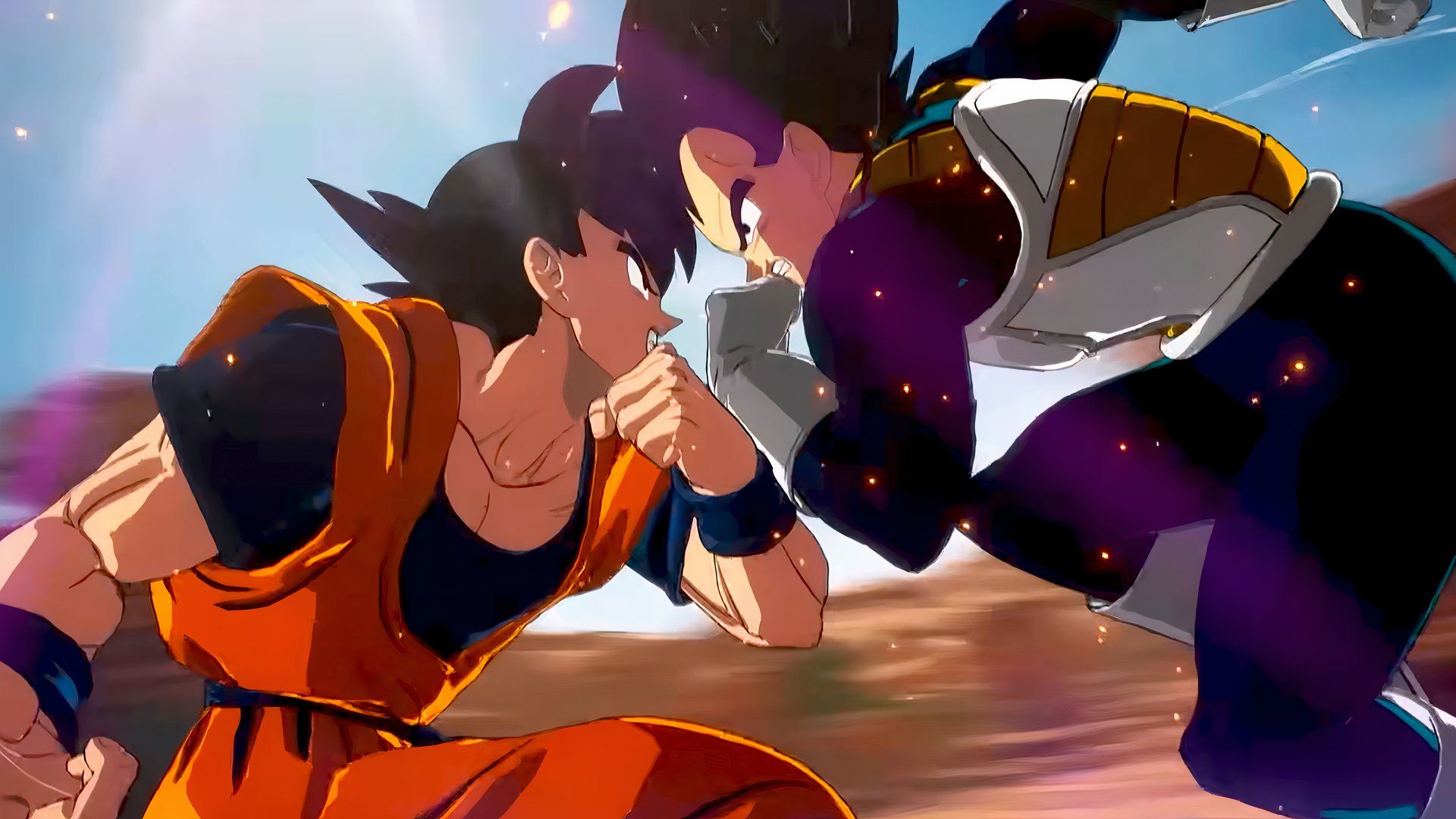 Dragon Ball Rivals Goku and Vegeta Face Off in New Reveal of 30-Year ...