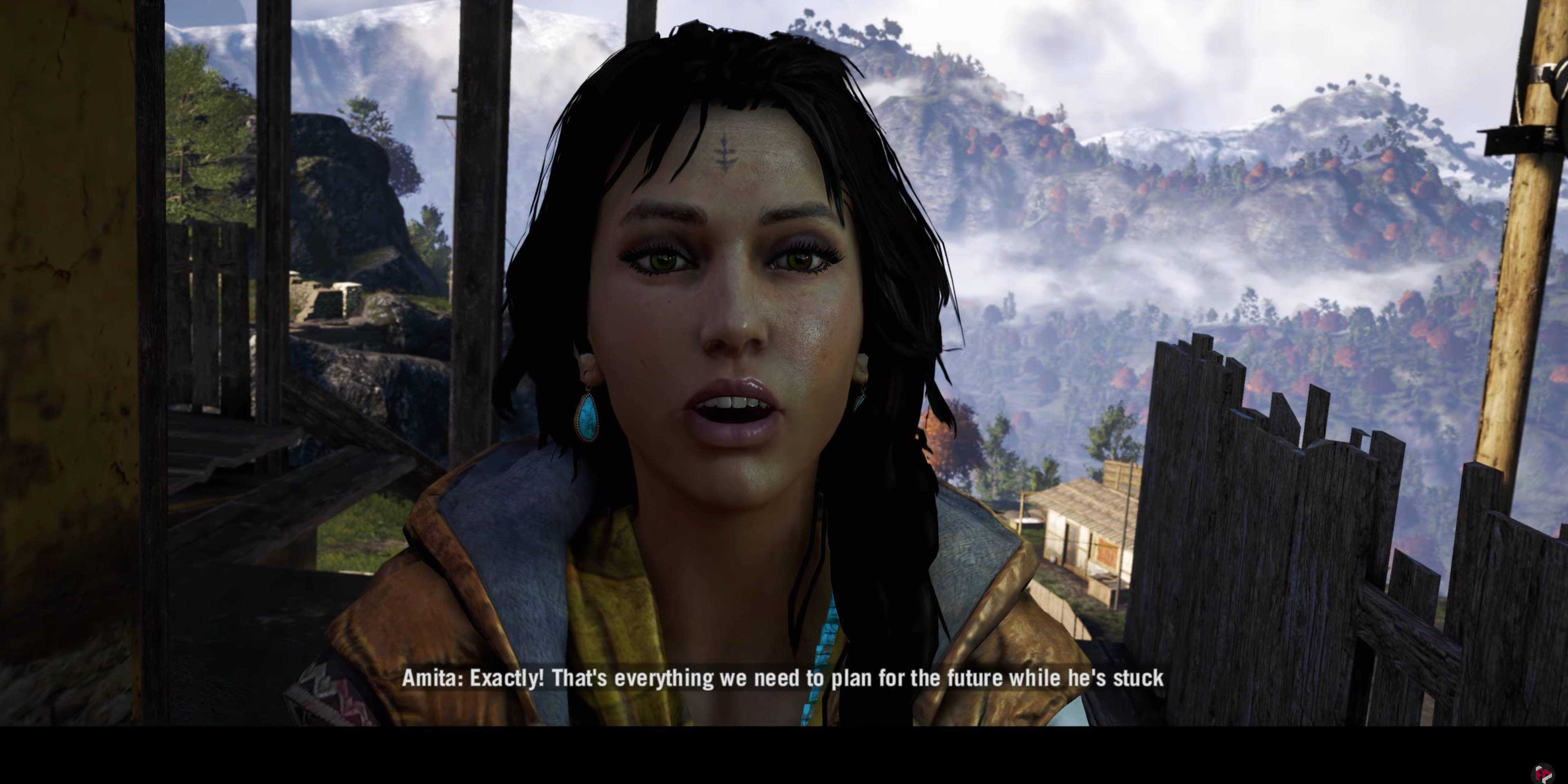 Far Cry 4 gameplay player talks with Anita