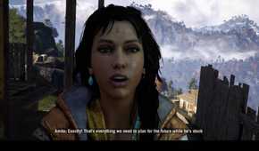 Far Cry 4 gameplay player talks with Anita