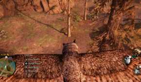 FarCry Primal gameplay player hunts with owl