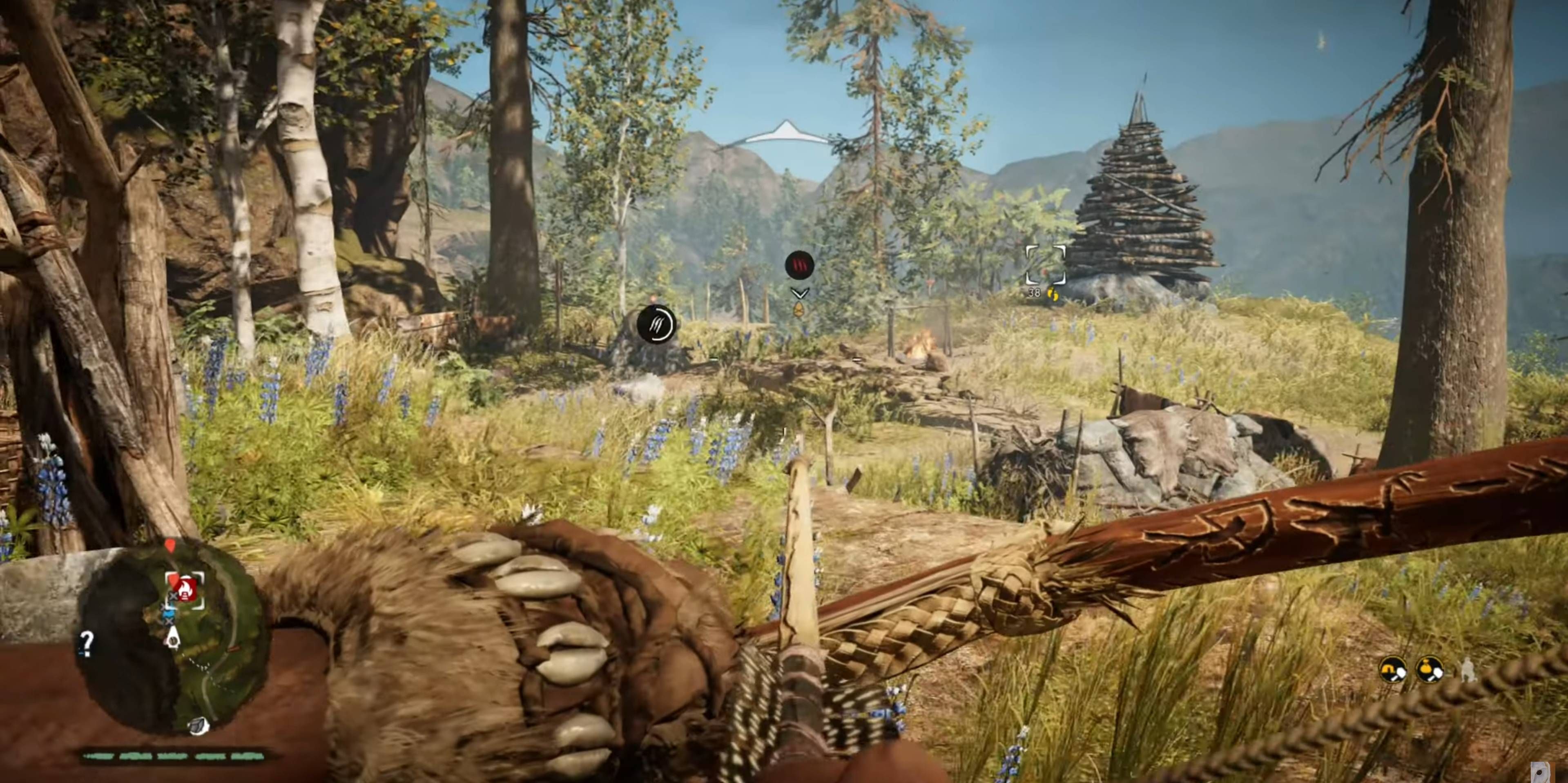 FarCry Primal gameplay player hunts