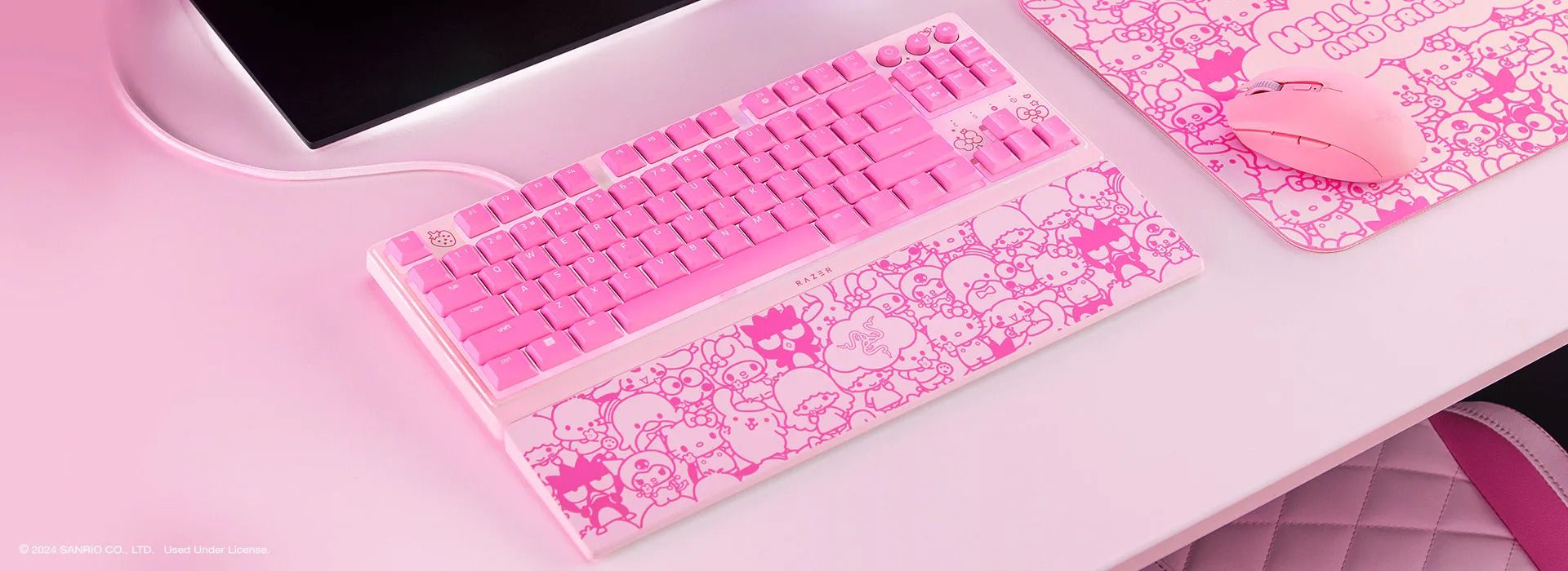 Hello Kitty's New RAZER Gaming Chair & Tech Accessory Collection ...
