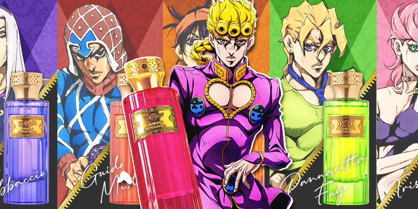 JOJO Eau de Parfum 100ml ジョルノジョバーナ JoJo's Bizarre Adventure: Golden Wind Perfume and Hat
