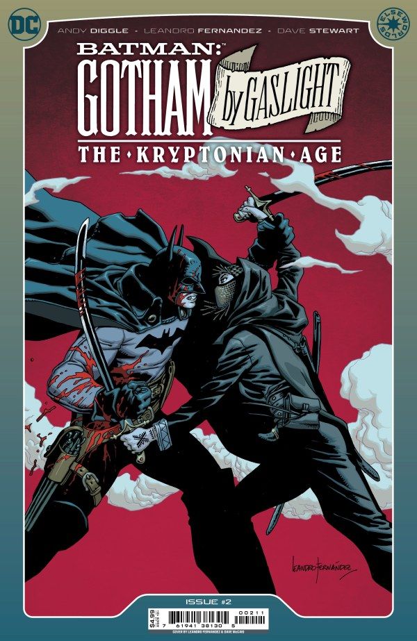 Capa de Batman: Gotham by Gaslight - A Era Kryptoniana #2.