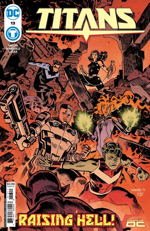 Capa de Titans #13.