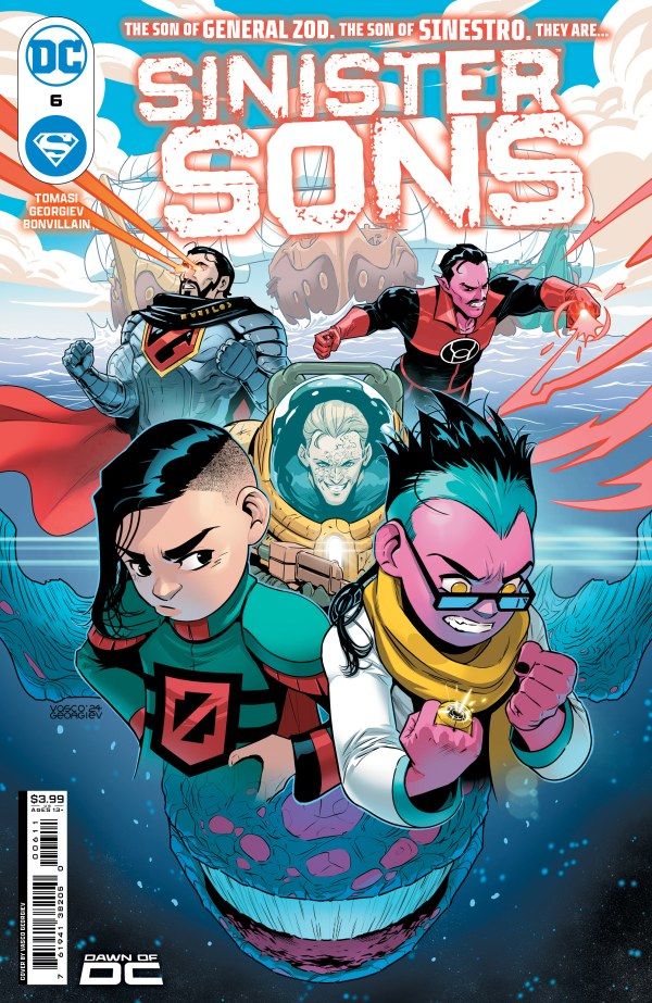 Capa de Sinister Sons #6.