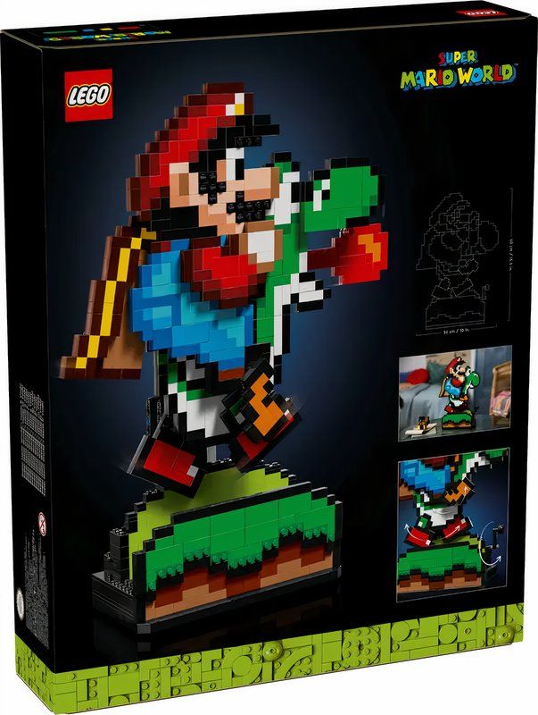 LEGO and Nintendo Spread Nostalgia with Super Mario World Set