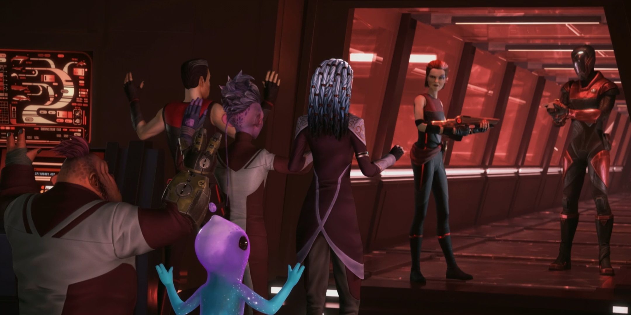 Mirror Universe Janeway in Star Trek Prodigy