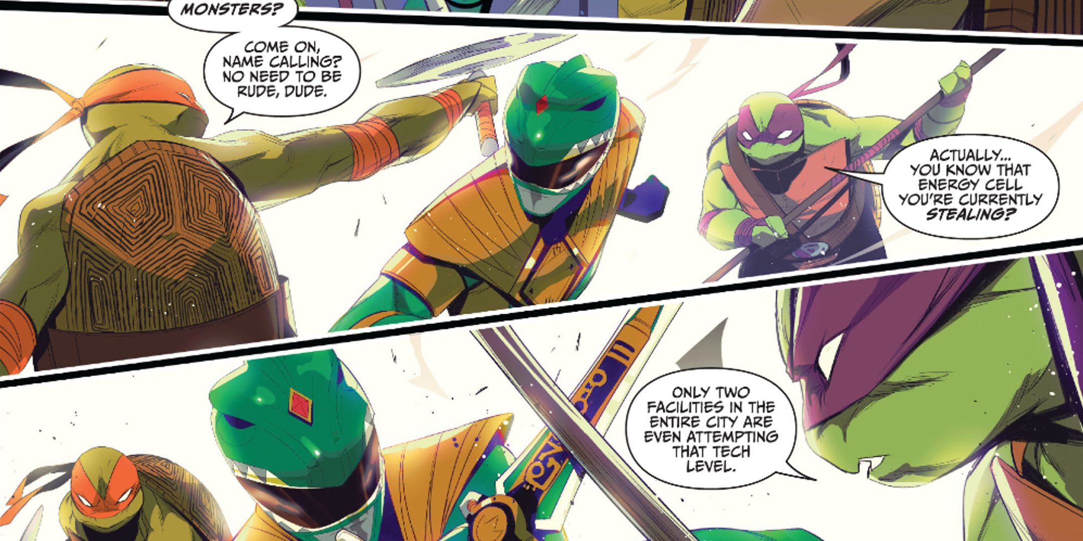 Every Power Rangers & TMNT Comic Crossover Issue, Ranked