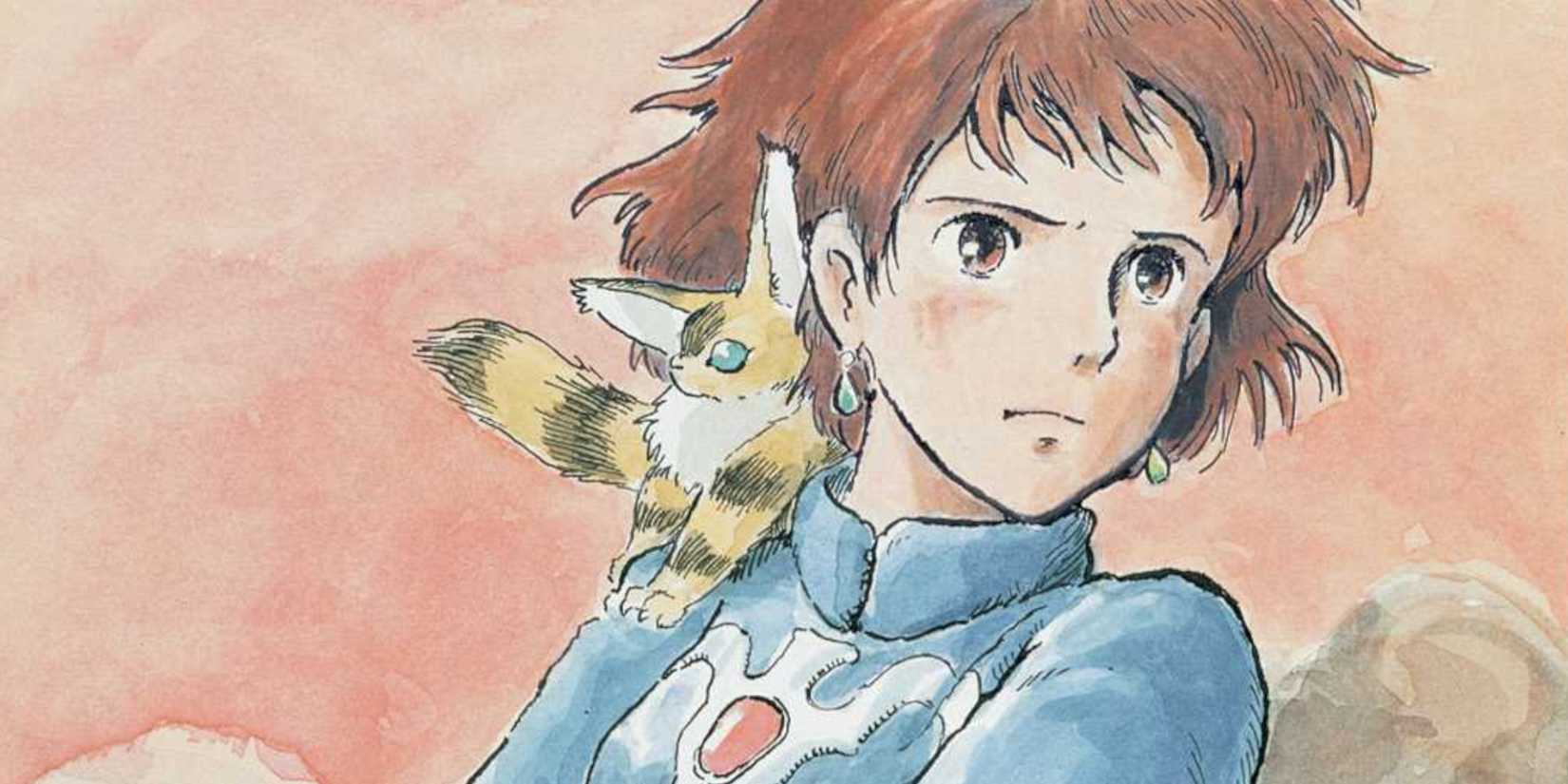 Nausicaä of the valley of the coverage of the manga of the wind showing nausicaä concerned