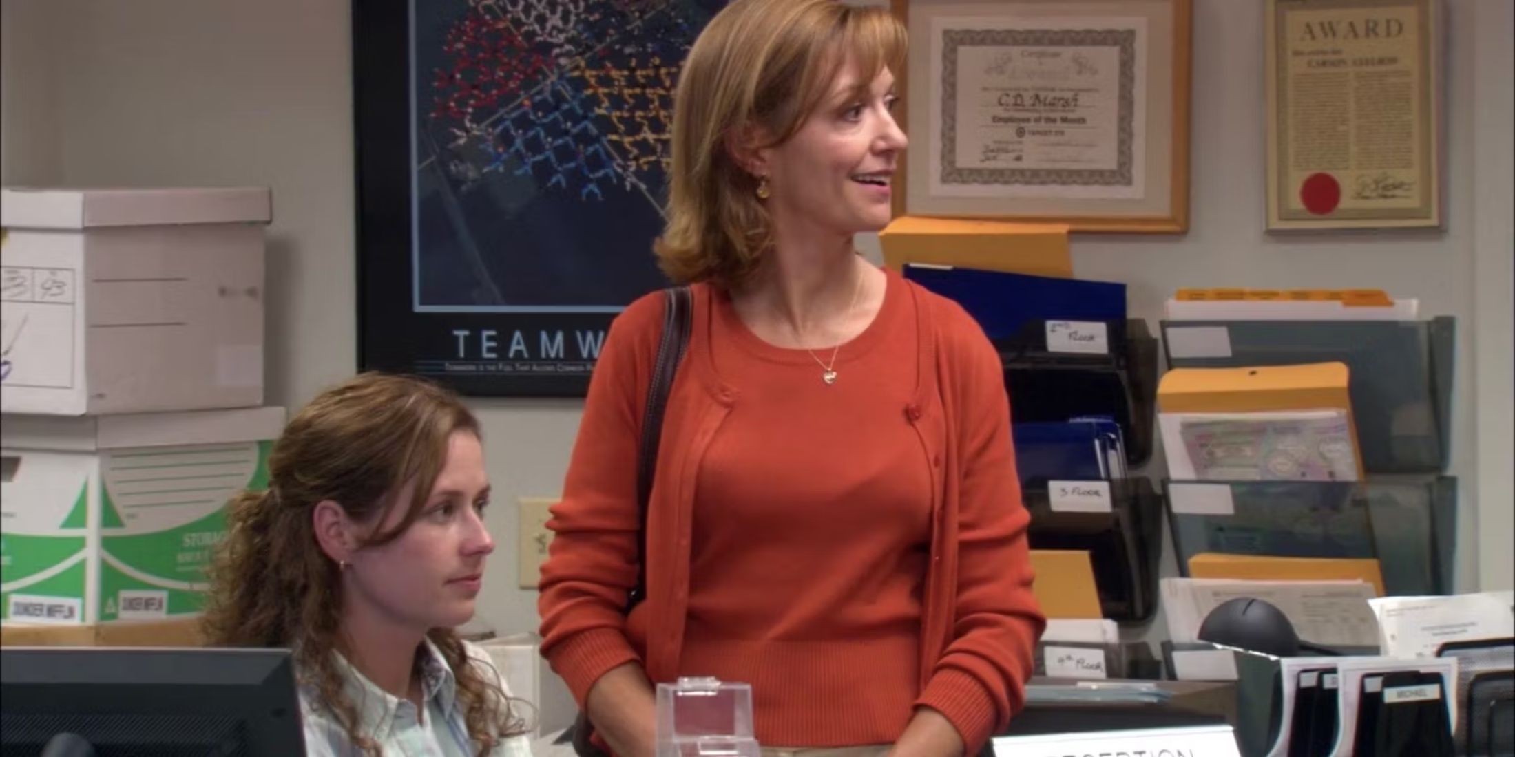 Pam From The Office Shape