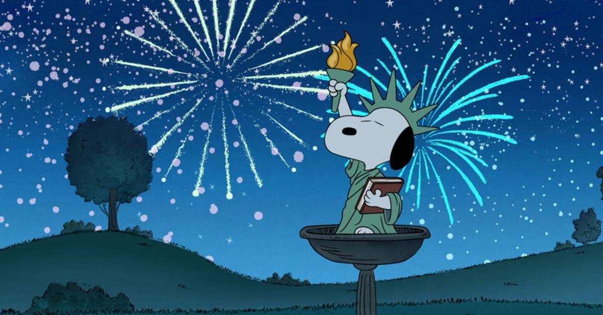 How Peanuts Handled the Fourth of July Over the Years