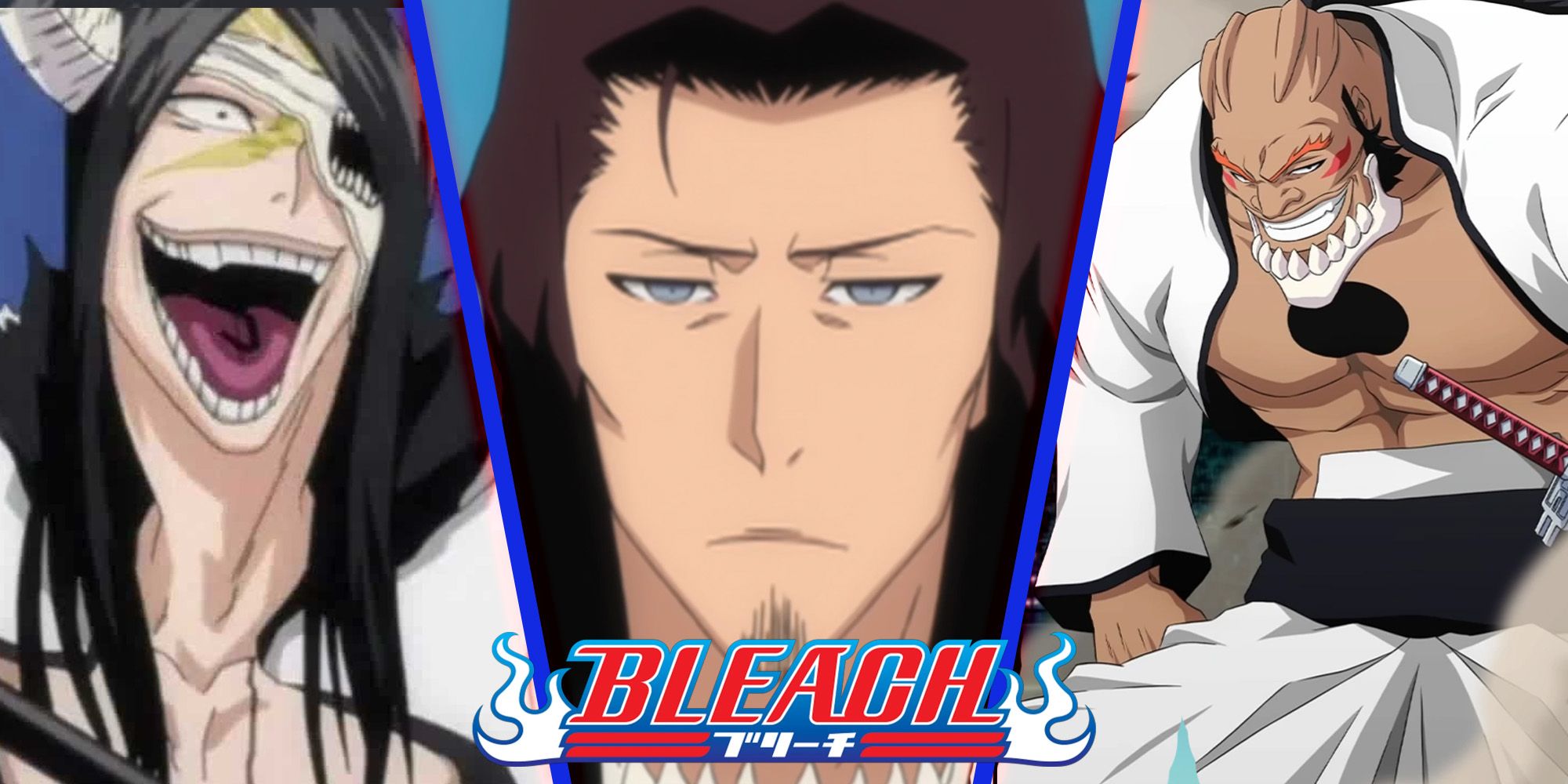 Three-way Bleach Split featuring Nnoitora, Coyote Starrk and Yammy