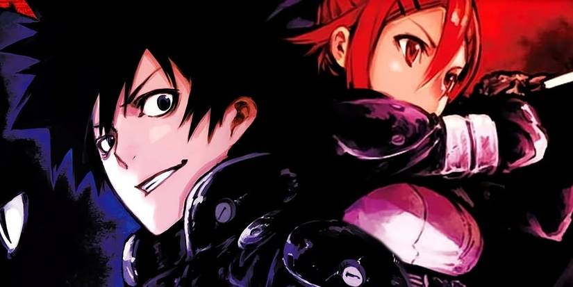 two of the main characters in the Black Torch manga.