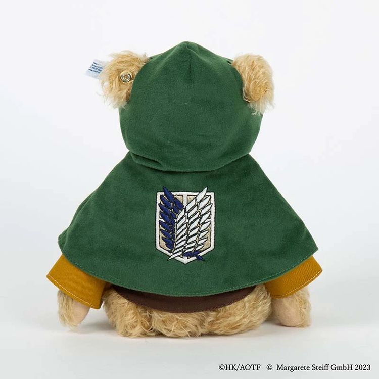 World's First Teddy Bear Company Turns Attack on Titan's Eren
