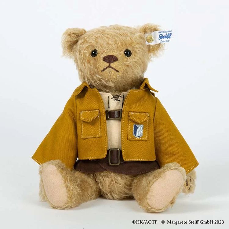 World's First Teddy Bear Company Turns Attack on Titan's Eren