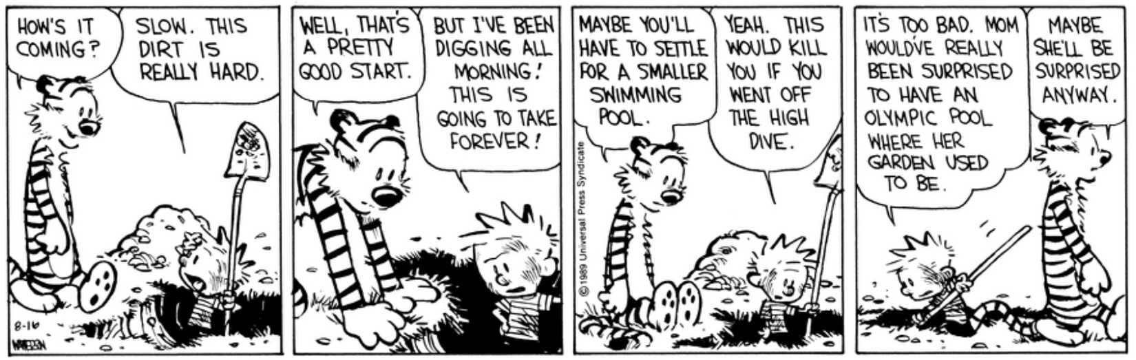 10 Best Calvin and Hobbes Comics About Sports