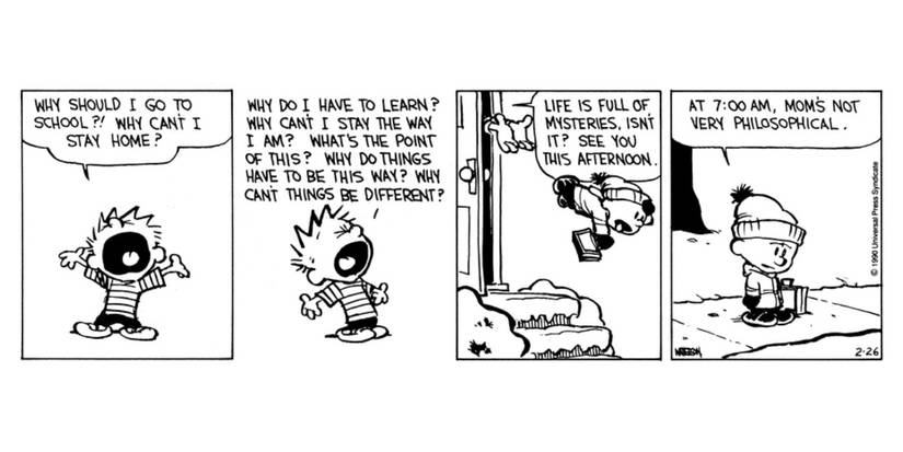 15 Deepest Calvin and Hobbes Comics