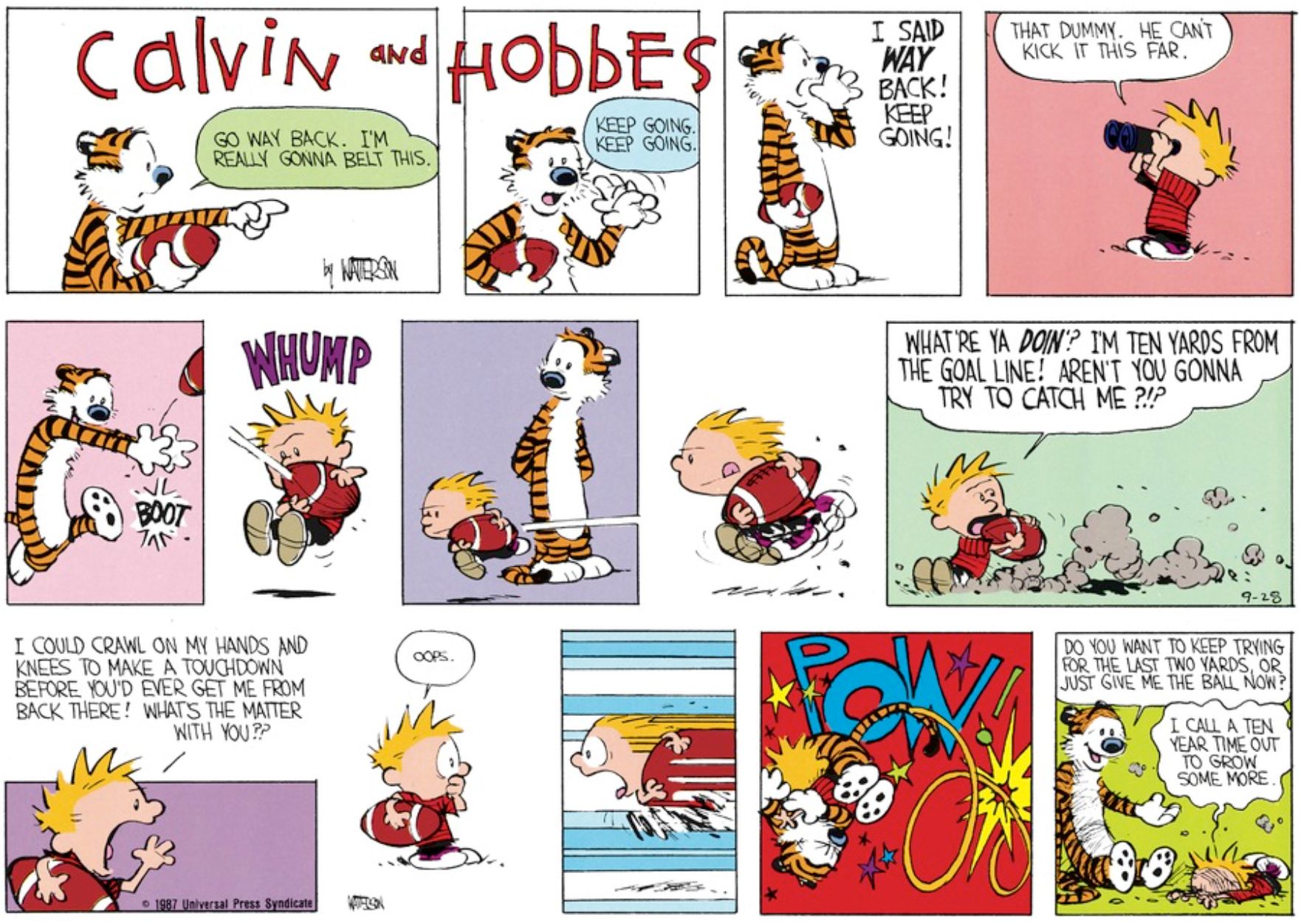 10 Best Calvin and Hobbes Comics About Sports