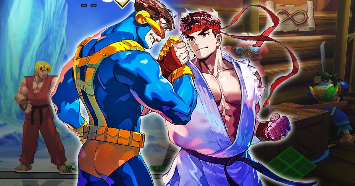Fighter Capcom Artwork Games