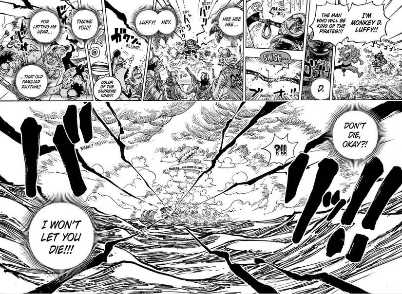 Haki Rope One Piece Chapter 1122 Review: A Hero's Sacrifice Leads to a Heartfelt End