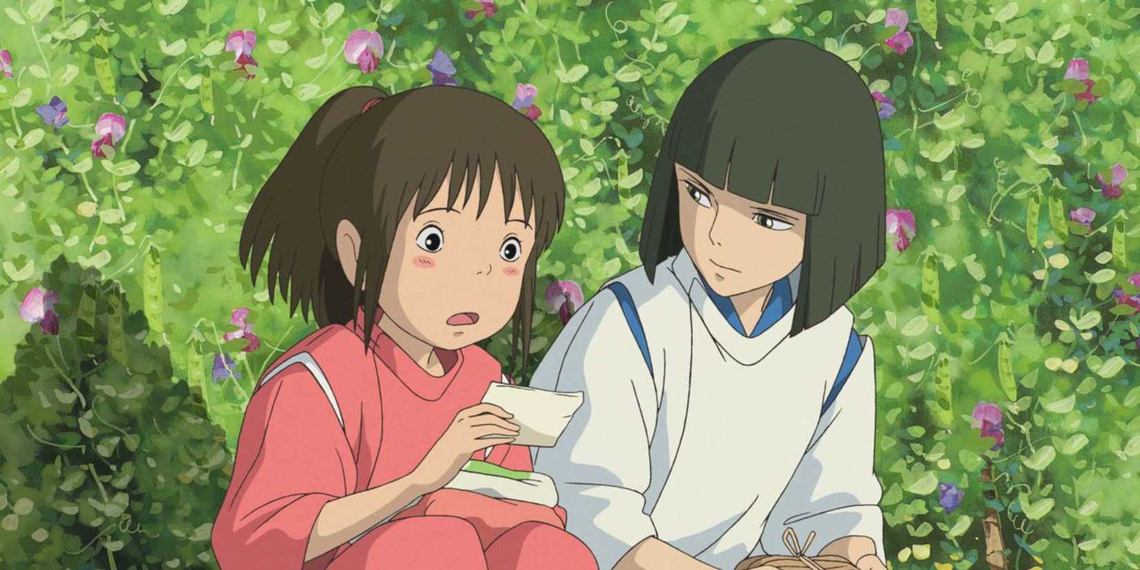 Sen se lembra de seu nome é Chihiro no filme de anime fora de Studio Ghibli