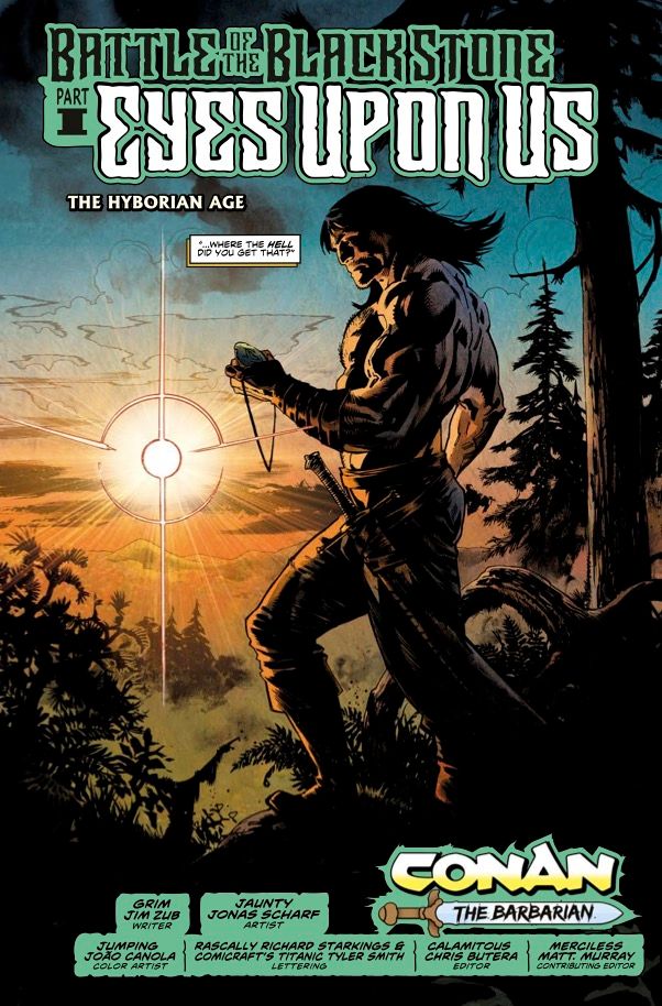 EXCLUSIVE:5-Page Preview of Conan the Barbarian: Battle of the
